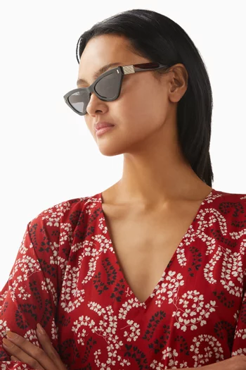 Concerto Cat-eye Sunglasses in Acetate