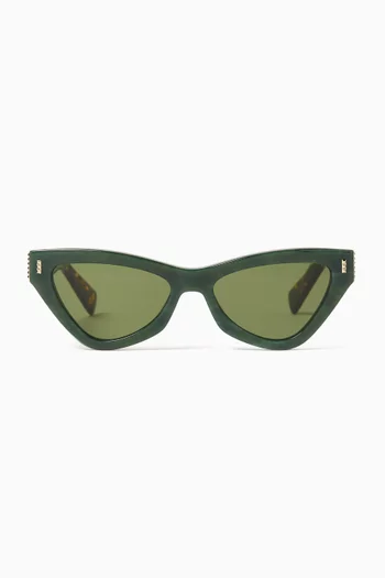 Concerto Cat-eye Sunglasses in Acetate