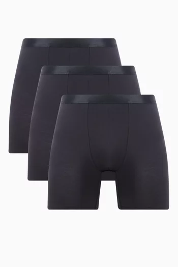Long Boxer Briefs in Tencel™ Lyocell, Set of 3