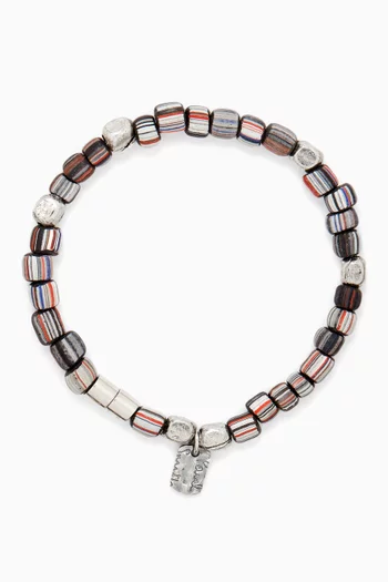 Stripe-bead Bracelet