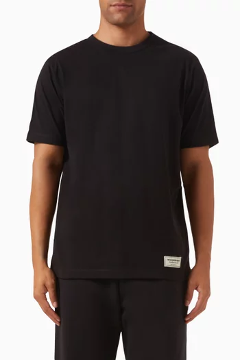 Regular-fit T-shirt in Organic Cotton-blend