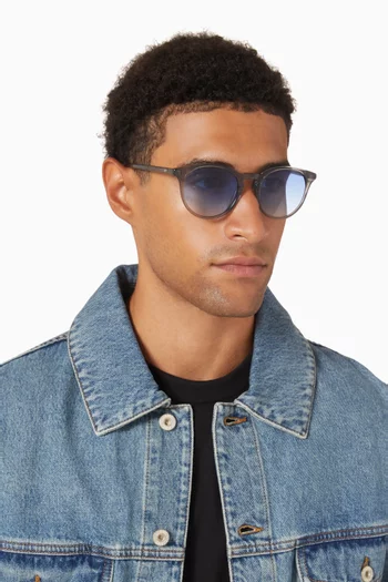 New Depp Round Sunglasses in Acetate