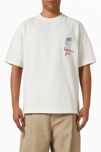 Crate Acrylic T-shirt in Cotton