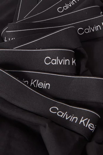 Low-rise Boxer Briefs in Cotton, Set of 5