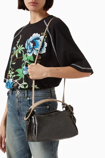 Furoshiki Bag in Distressed Leather
