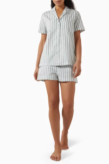 Capri Pyjama Shorts Pants in Cotton