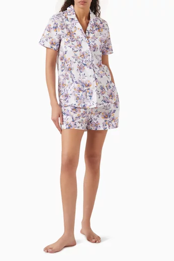 Ledbury Pyjama Shorts Set in Cotton