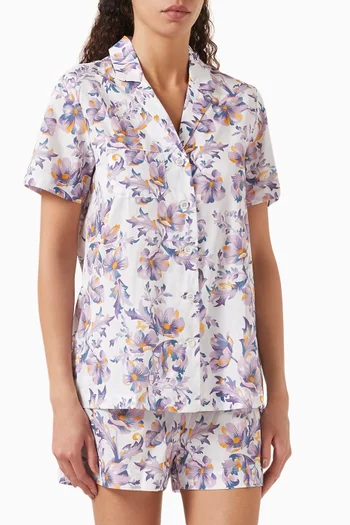 Ledbury Pyjama Shorts Set in Cotton
