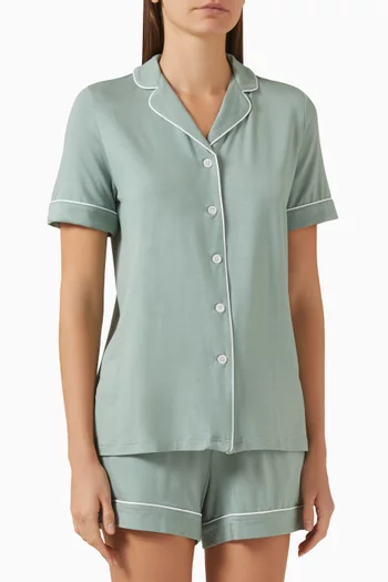Lara Pyjama Shorts Set in Jersey