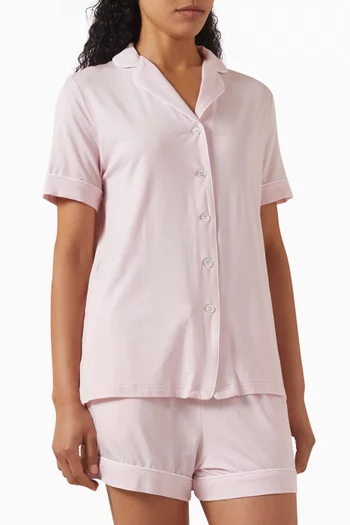 Lara Pyjama Shorts Set in Jersey
