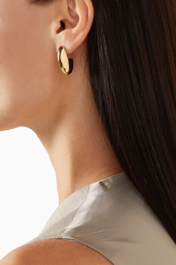 Pebble Earrings in 14kt Gold Vermeil Sterling Silver