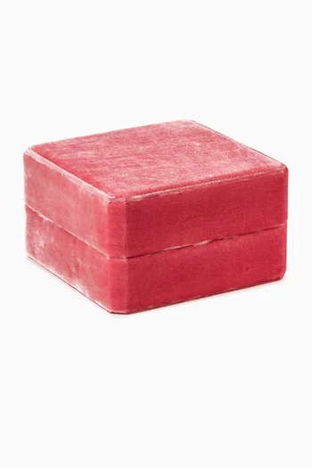 Jewellery Box in Silk-velvet