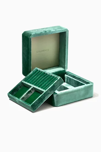 Jewellery Box in Silk-velvet
