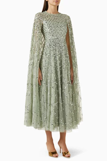 Heart Lattice Gown