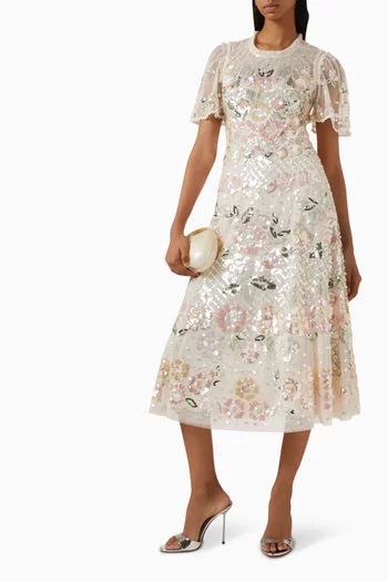 Rosalie Embellished Ballerina Dress in Tulle