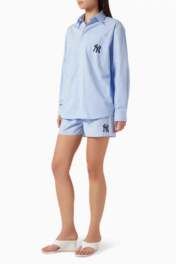 Heritage Yankees Serif Oversized Shirt
