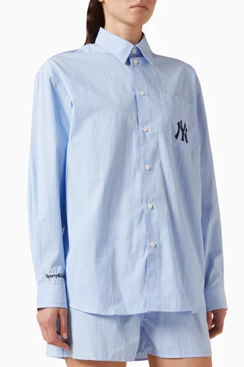 Heritage Yankees Serif Oversized Shirt