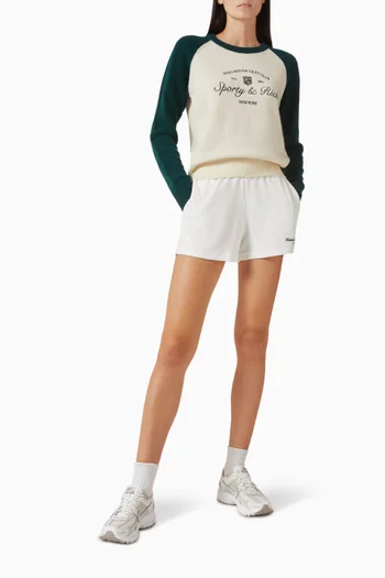 سترة بيسبول مطرزة بحروف بشعار Syracuse‏ كشمير