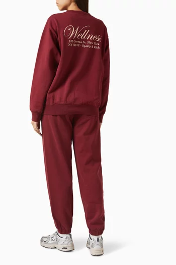 سويت شيرت سوهو بفتحة رقبة مستديرة قطن