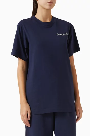 تي شيرت بشعار Syracuse‏ قطن وجيرسيه