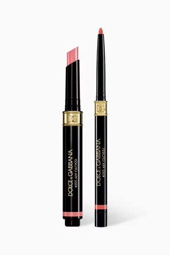 01 Whisper Kiss My Gloss! 4D Gloss Stick & Lip Liner Duo