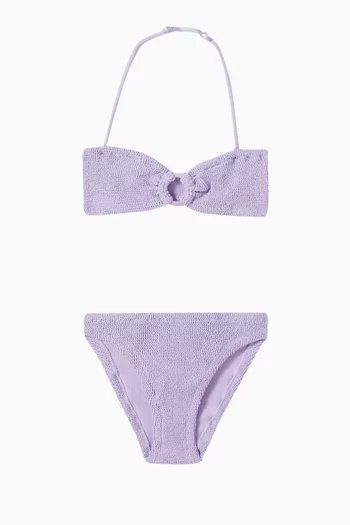 Shimmer Khloe Two-piece Bikini in Crinkle Fabric