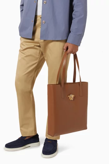 Medusa Tote Bag in Leather