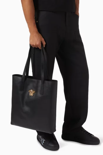Medusa Tote Bag in Leather