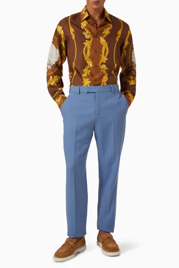 Cameo Shirt in Silk Twill