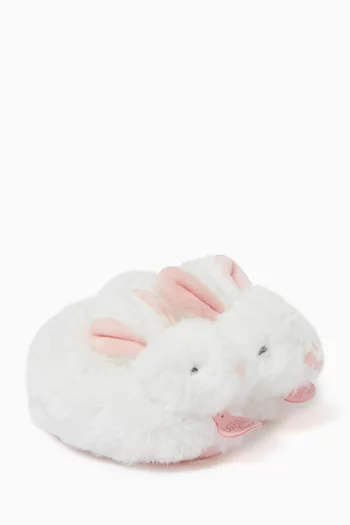 Newborn Bunny Rattle Slippers