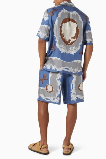 Cameo Shirt in Silk Twill
