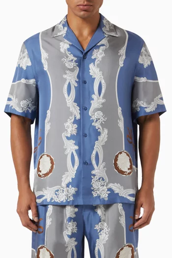 Cameo Shirt in Silk Twill