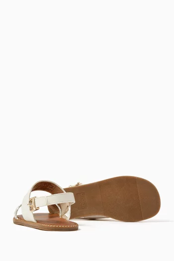 Maxon Sandals in Faux Leather