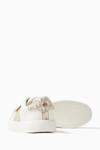 Jem Maxine Logo Sneakers in Faux Leather
