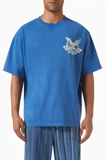 Vintage Oil T-shirt in Cotton