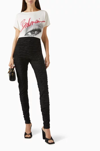 Logo Eye T-shirt in Cotton-blend