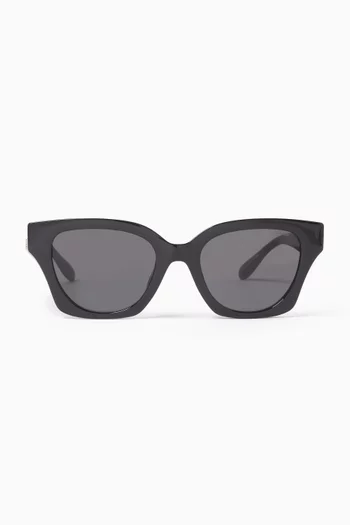 D-frame Sunglasses in Acetate