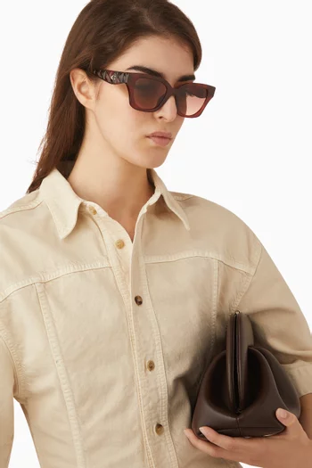 D-frame Sunglasses in Acetate