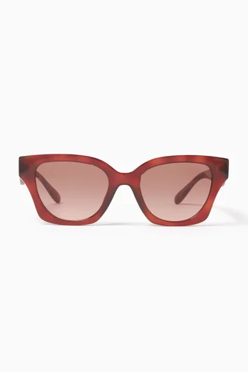 D-frame Sunglasses in Acetate