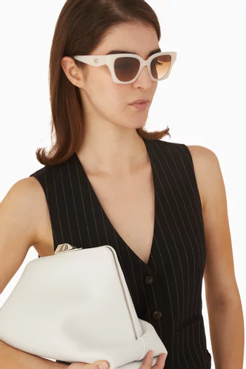 D-frame Sunglasses in Acetate