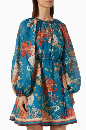 Fletcher Mini Dress in Ramie