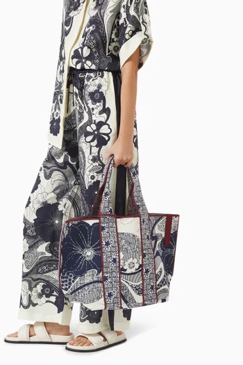 Mickey Beach Tote in Canvas