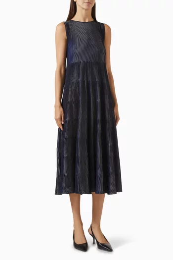 Tiered Dress in Viscose-blend