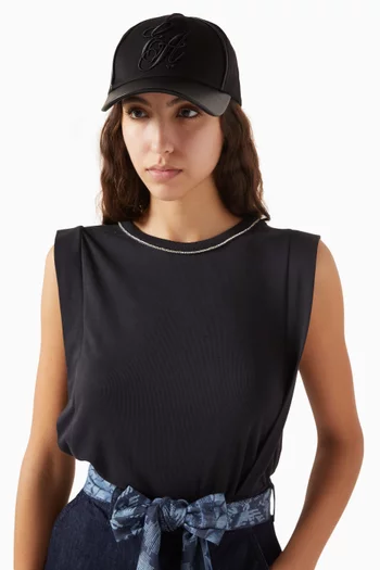 Embroidered Logo Baseball Cap