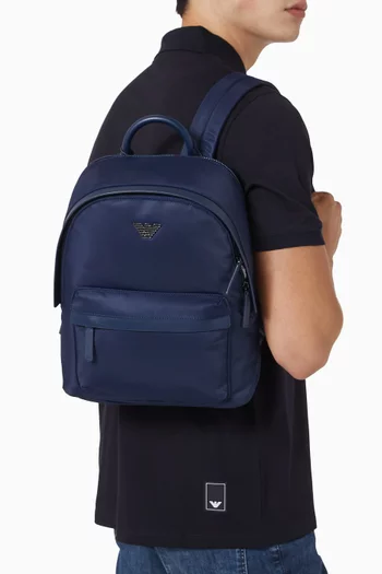 Eagle Logo Backpack in Nylon