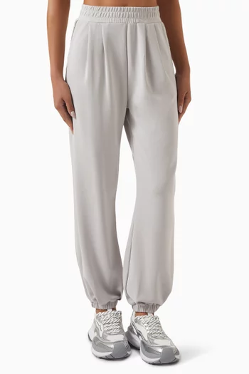Rhinestone-trim Sweatpants