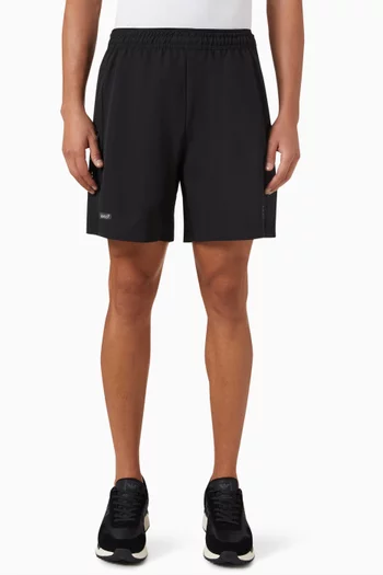 EA7 Logo Shorts in Jersey