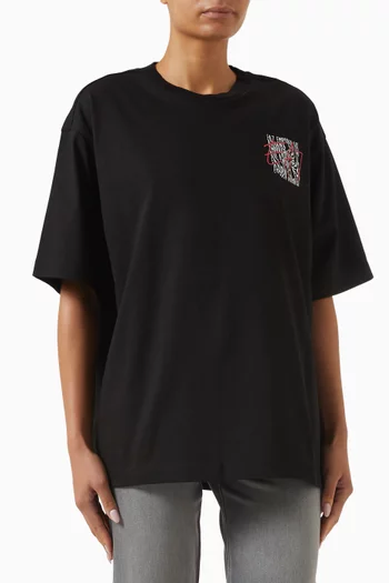 Graphic-print Logo T-shirt