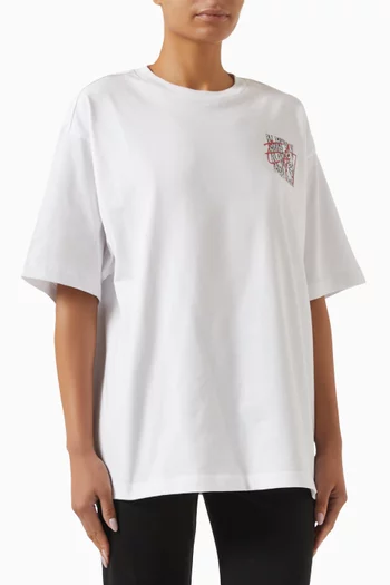 Graphic-print Logo T-shirt