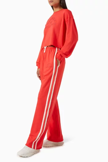 Campus Straight-leg Sweatpants in Modal-blend